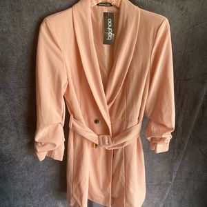 Pale pink blazer/dress
